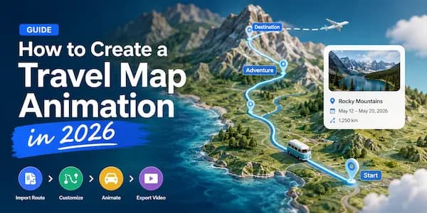 How to Create a Travel Map Animation in 2026